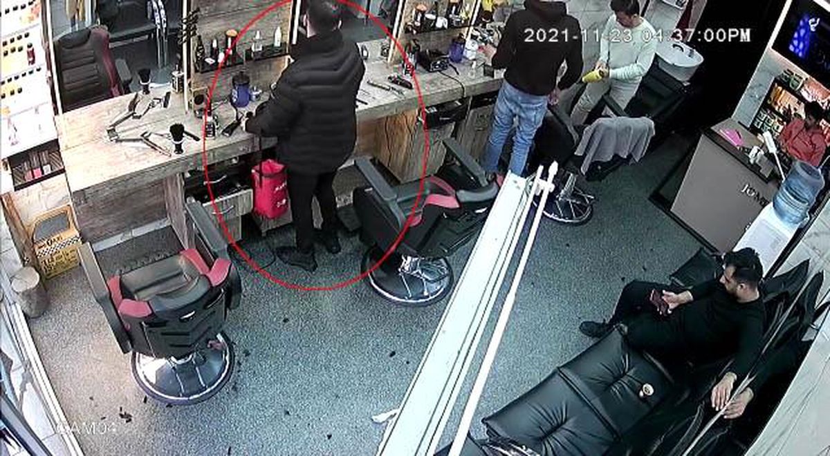 Saç tarama bahanesiyle 2 bin 400 liralık tıraş makinesini böyle çaldı