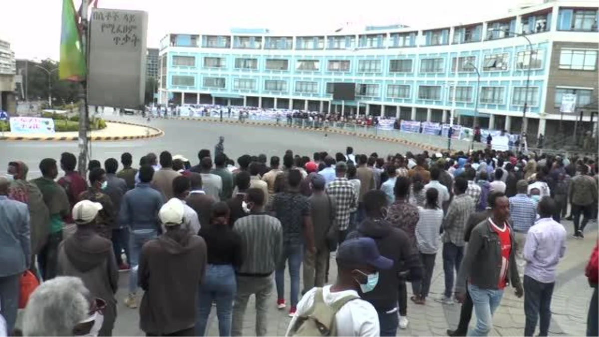 ADDİS ABABA - Etiyopya\'daki sivil toplum örgütlerinden ABD ve İngiltere\'ye "TPLF\'ye desteği kesin" çağrısı