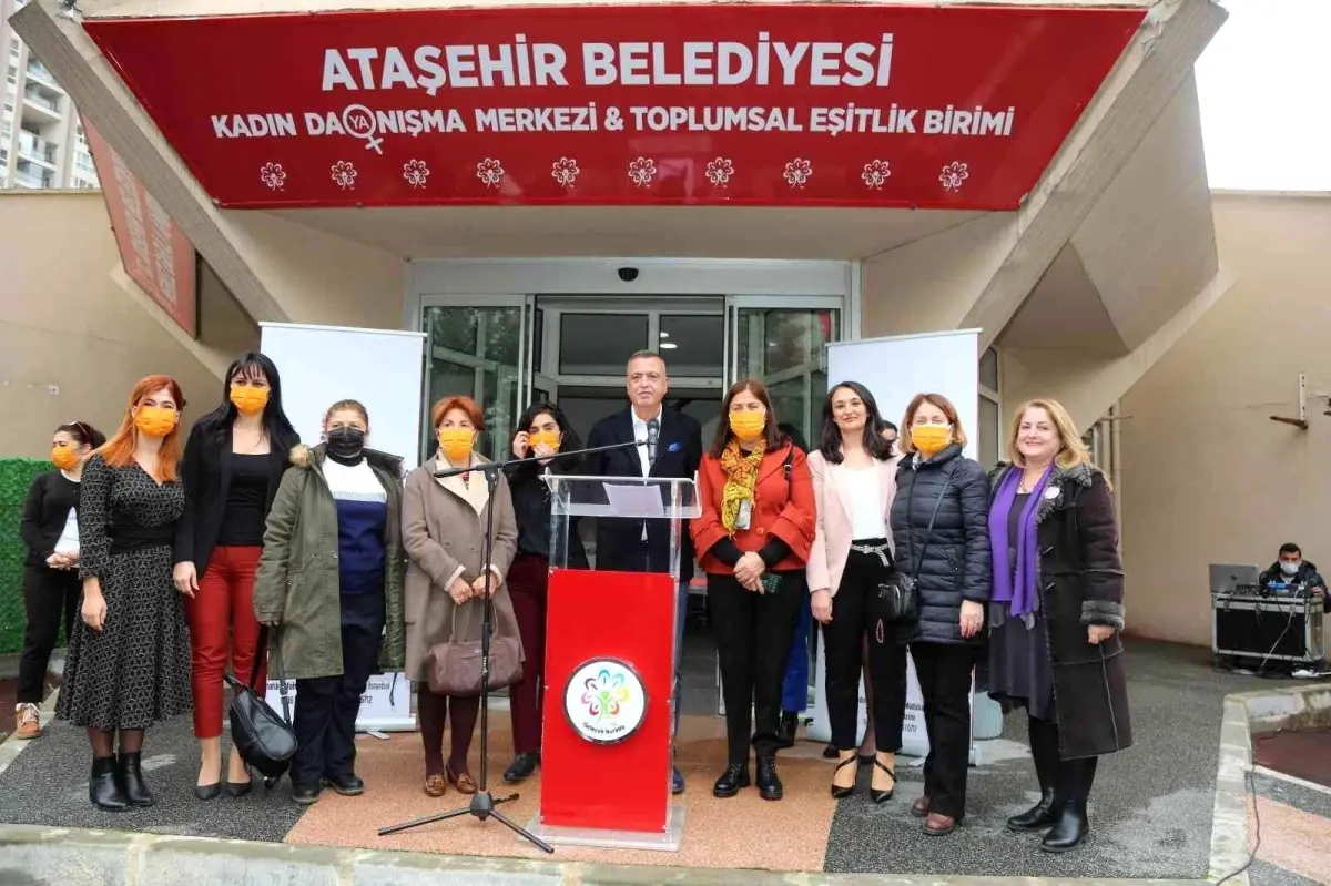 Ataşehir Belediyesi \'Kadın Dayanışma Merkezi\' açıldı