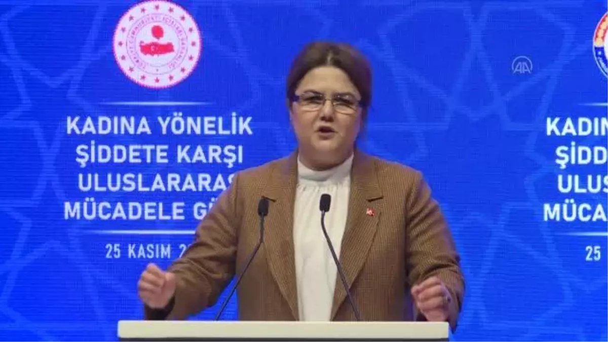 Son dakika! Bakan Yanık, "Kadına Yönelik Şiddete Karşı Uluslararası Mücadele Günü Paneli"nde konuştu