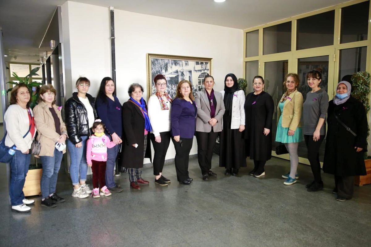 Başkan Çerçioğlu, AY-KADER Derneği\'ni ağırladı
