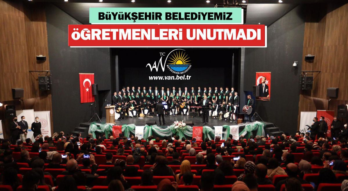 BÜYÜKŞEHİR BELEDİYESİ ÖĞRETMENLERİ UNUTMADI
