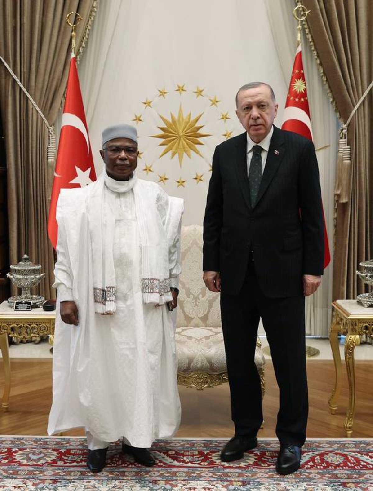 Cumhurbaşkanı Erdoğan, İİT Genel Sekreteri Taha\'yı kabul etti