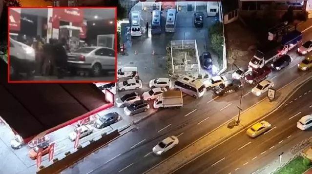 Dev akaryakıt zammı öncesi istasyonda sıra kavgası çıktı Dev akaryakıt zammı öncesi istasyonda sıra kavgası çıktı