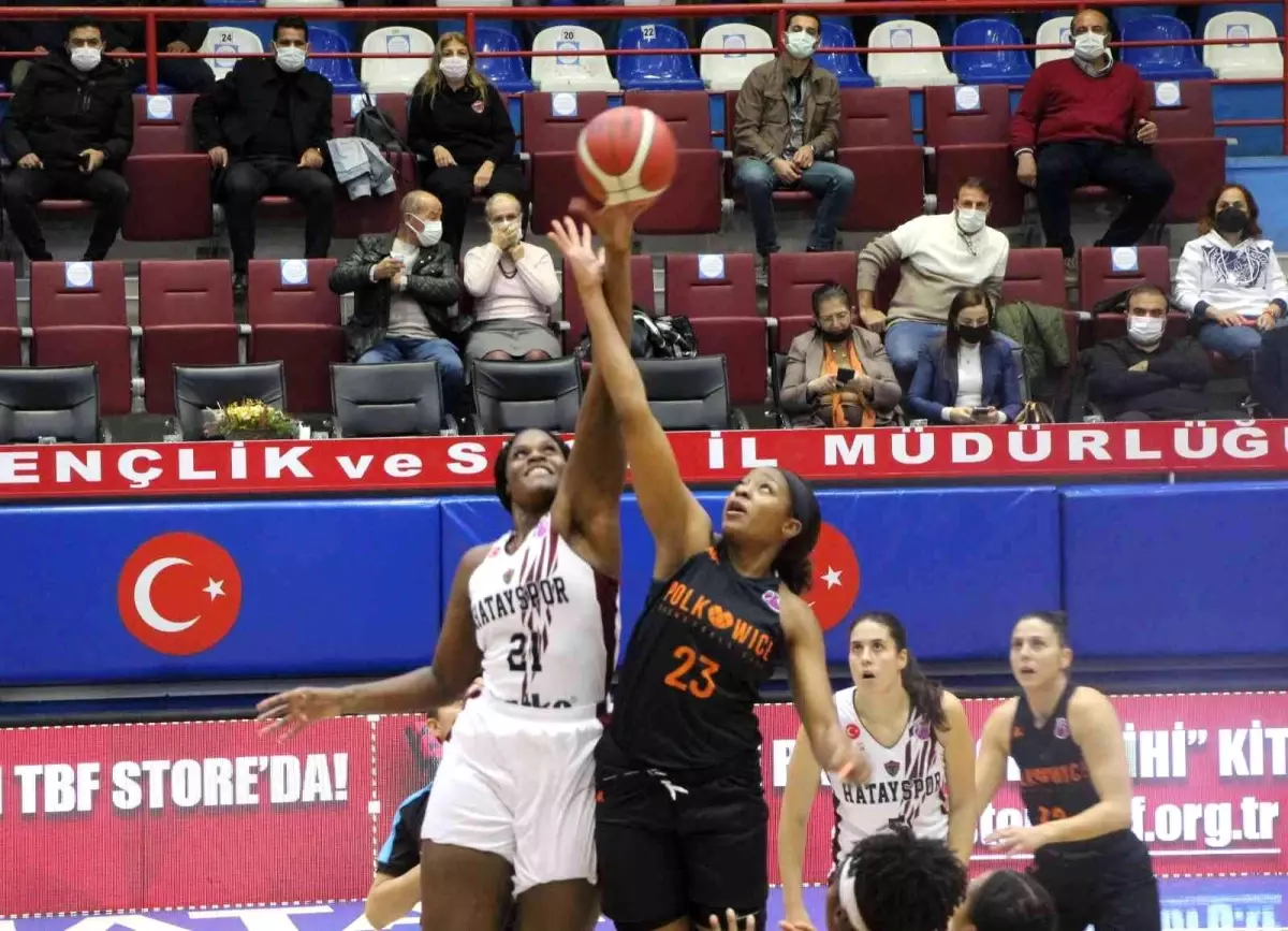 FIBA Kadınlar Avrupa Kupası: Hatayspor: 72 BC Polkowice: 94