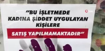 Isparta'da kadına şiddet uygulayan vatandaşlara satış yapılmıyor