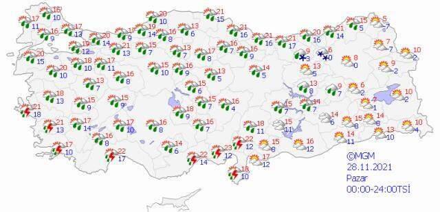 İstanbul, Ankara ve İzmir dahil onlarca ilde 5 gün boyunca yağmur yağacak, 9 ilde de kar yağışı bekleniyor İstanbul, Ankara ve İzmir dahil onlarca ilde 5 gün boyunca yağmur yağacak, 9 ilde de kar yağışı bekleniyor