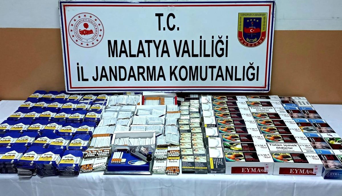 Son dakika haber: Jandarma\'dan kaçak sigara operasyonu