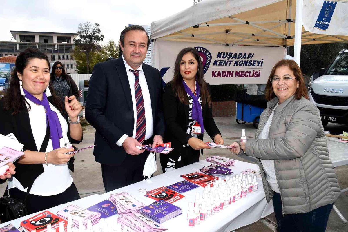 Kadına Yönelik Şiddete Karşı Uluslararası Mücadele Günü kapsamında gösteri