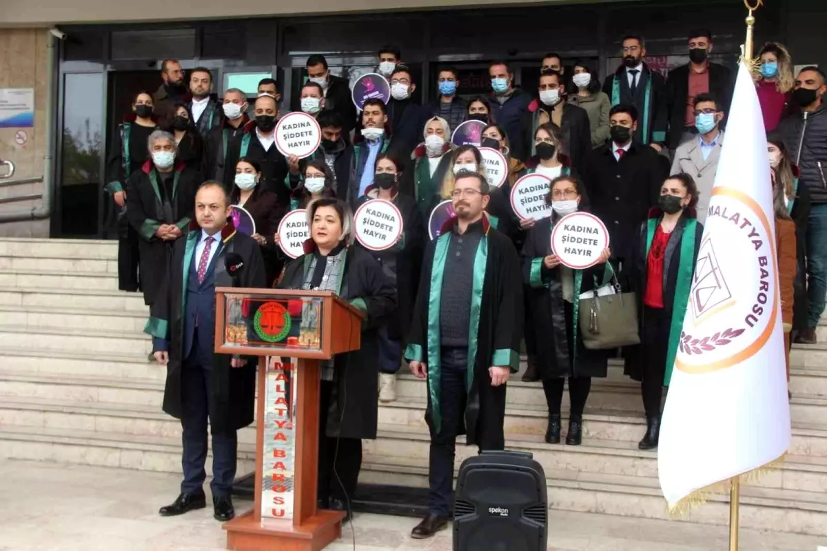 Malatya Barosu'ndan şiddete kınama