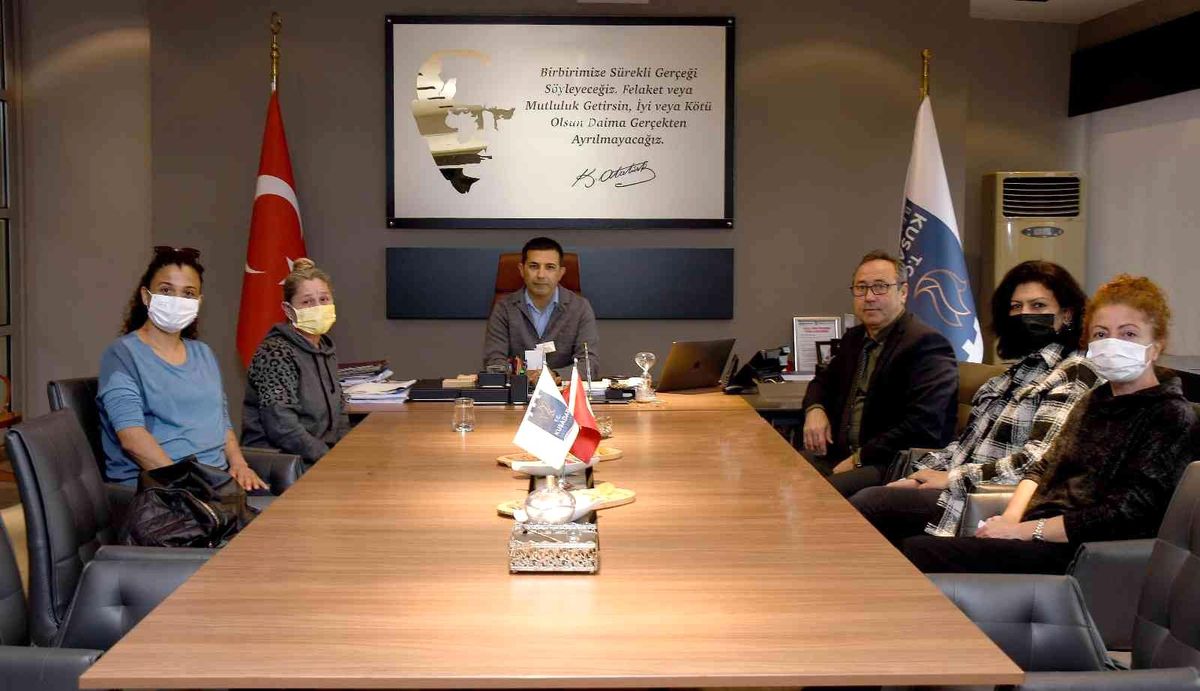 Son dakika haber | Meksika\'daki kazada yaşamını yitiren Arzu\'nun annesi, Başkan Günel ile bir araya geldi