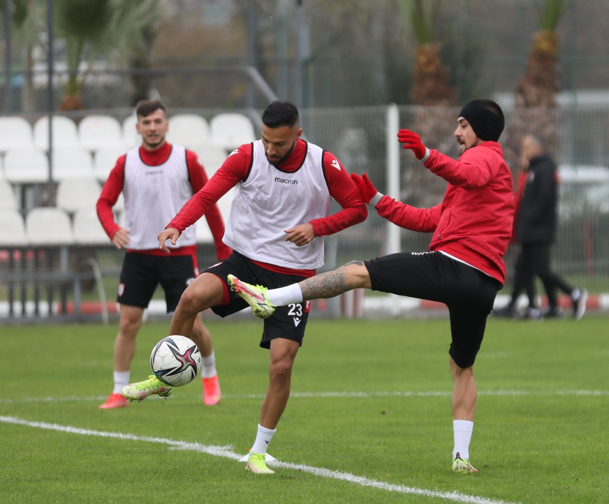 Samsunspor, Adanaspor maçının hazırlıklarını sürdürdü