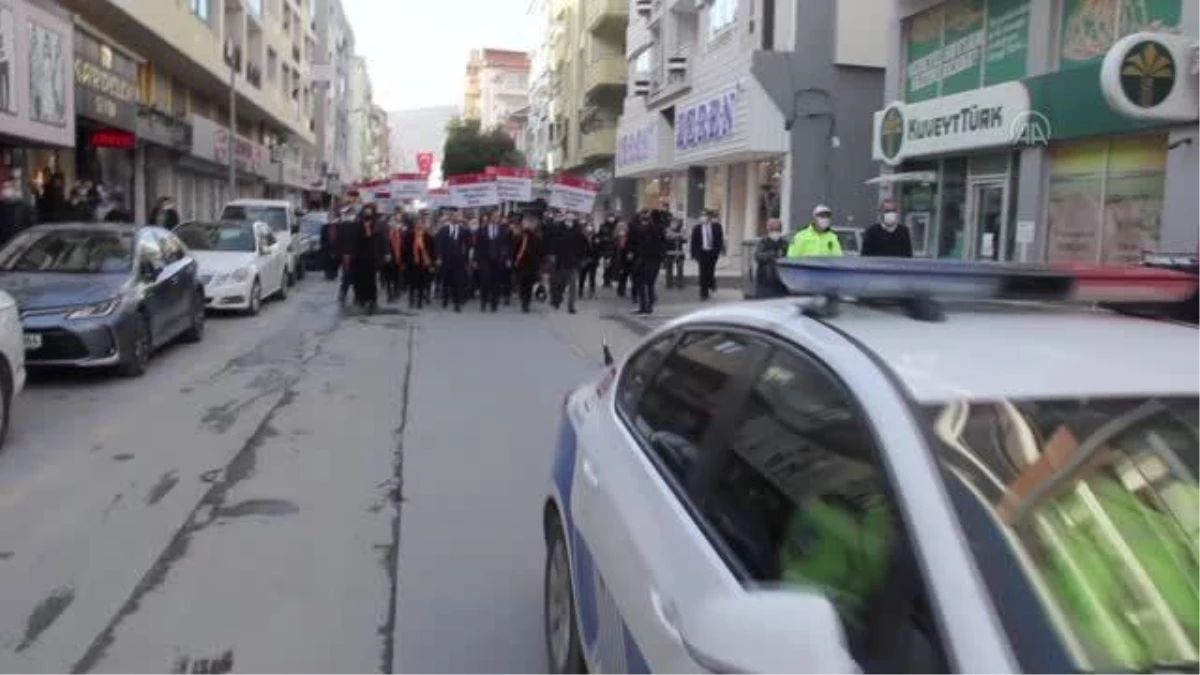Söke\'de kadına yönelik şiddete karşı yürüyüş düzenlendi