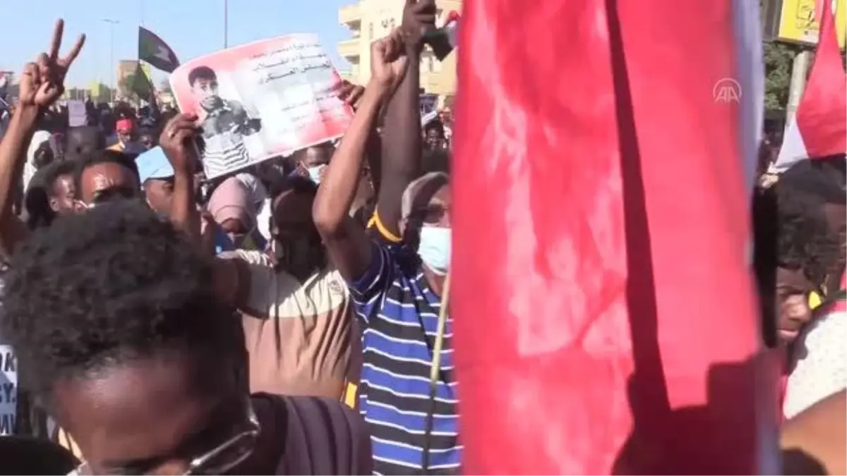 Son dakika haber | Sudan'da askeri yönetim protesto edildi