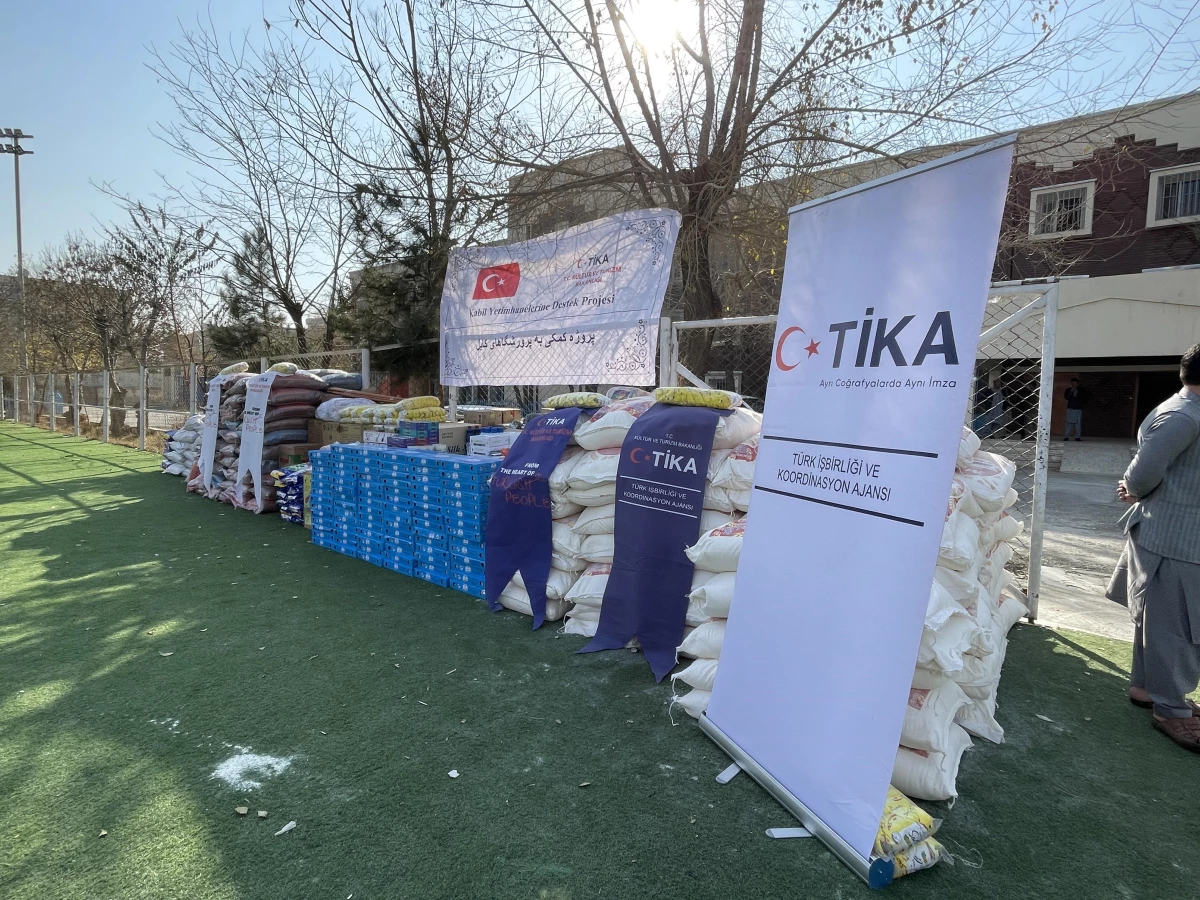 TİKA, Kabil\'deki Tahiye Mesken yetimhanesine gıda ve yakıt desteğinde bulundu