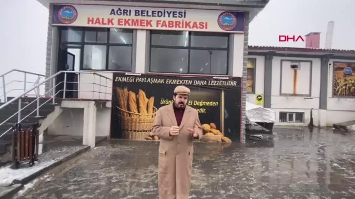 AĞRI BELEDİYESİ, EKMEĞİ 1 LİRA 40 KURUŞA SATACAK