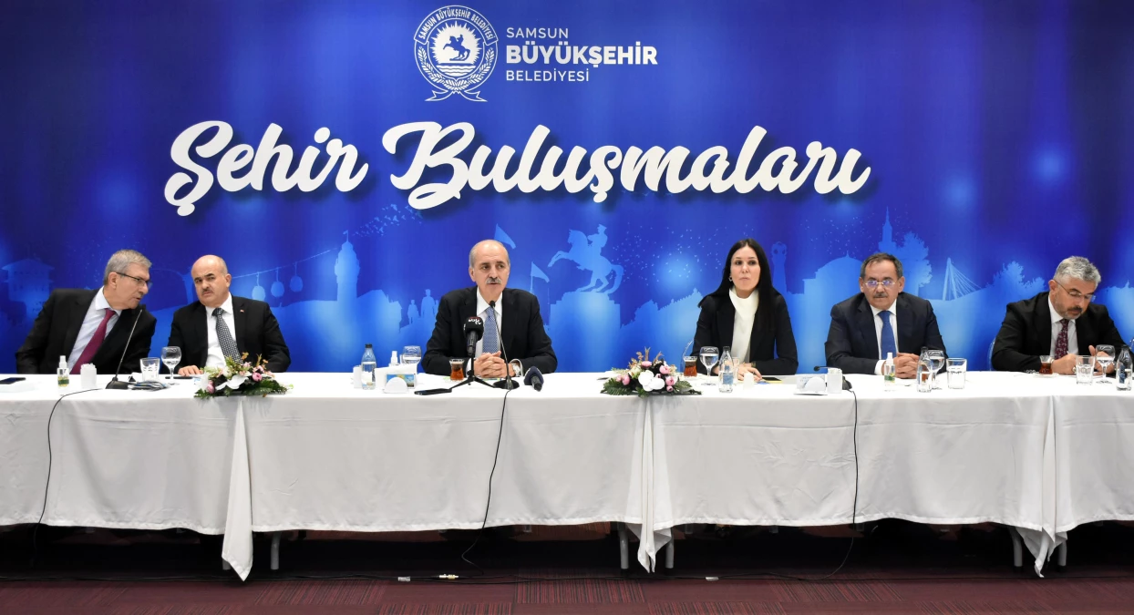 AK Parti Genel Başkanvekili Kurtulmuş, Samsun\'da "Şehir Buluşması"nda konuştu Açıklaması
