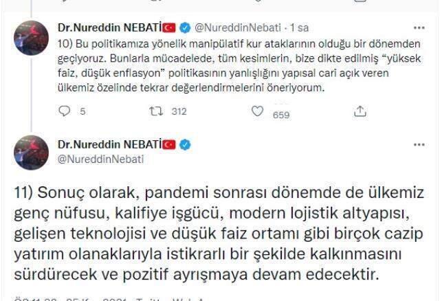 Akşener'den Nurettin Nebati'nin gece yarısı paylaşımları için dikkat çeken yorum: Yeni Bakan adayı kendisi sanırım