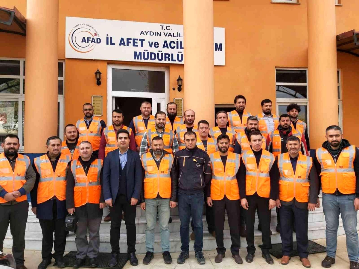 Aydın\'da din görevlileri arama kurtarma eğitimi aldı
