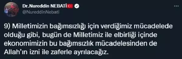 Bakan Yardımcısı Nebati: Enflasyon üzerindeki kur baskısını azaltacağız