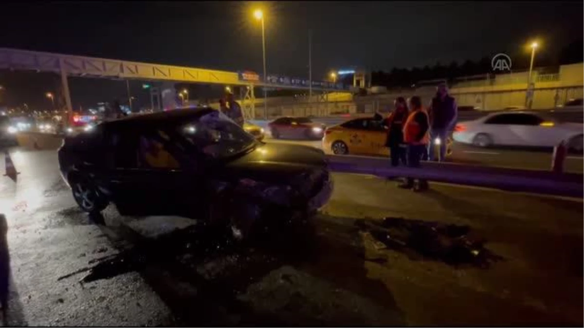 Bakırköy\'deki trafik kazasında 5 kişi yaralandı
