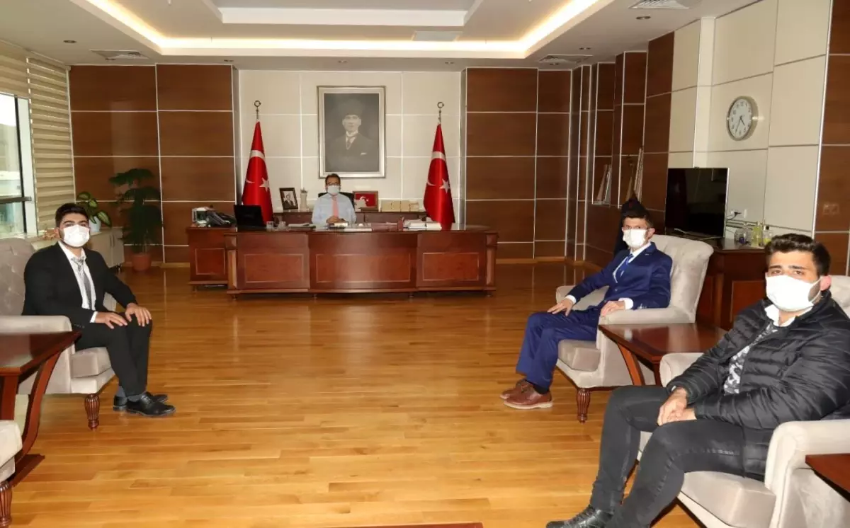 İHA ekibinden Vali Ayaz'a ziyaret