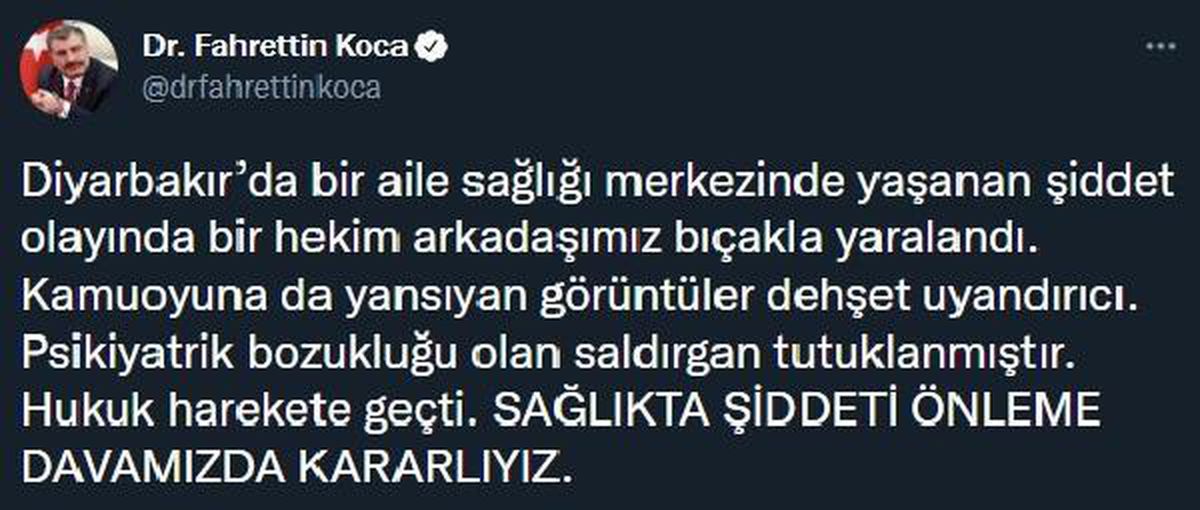 \'Kilo vermelisin\' diyen doktora bıçaklı saldırı (2)