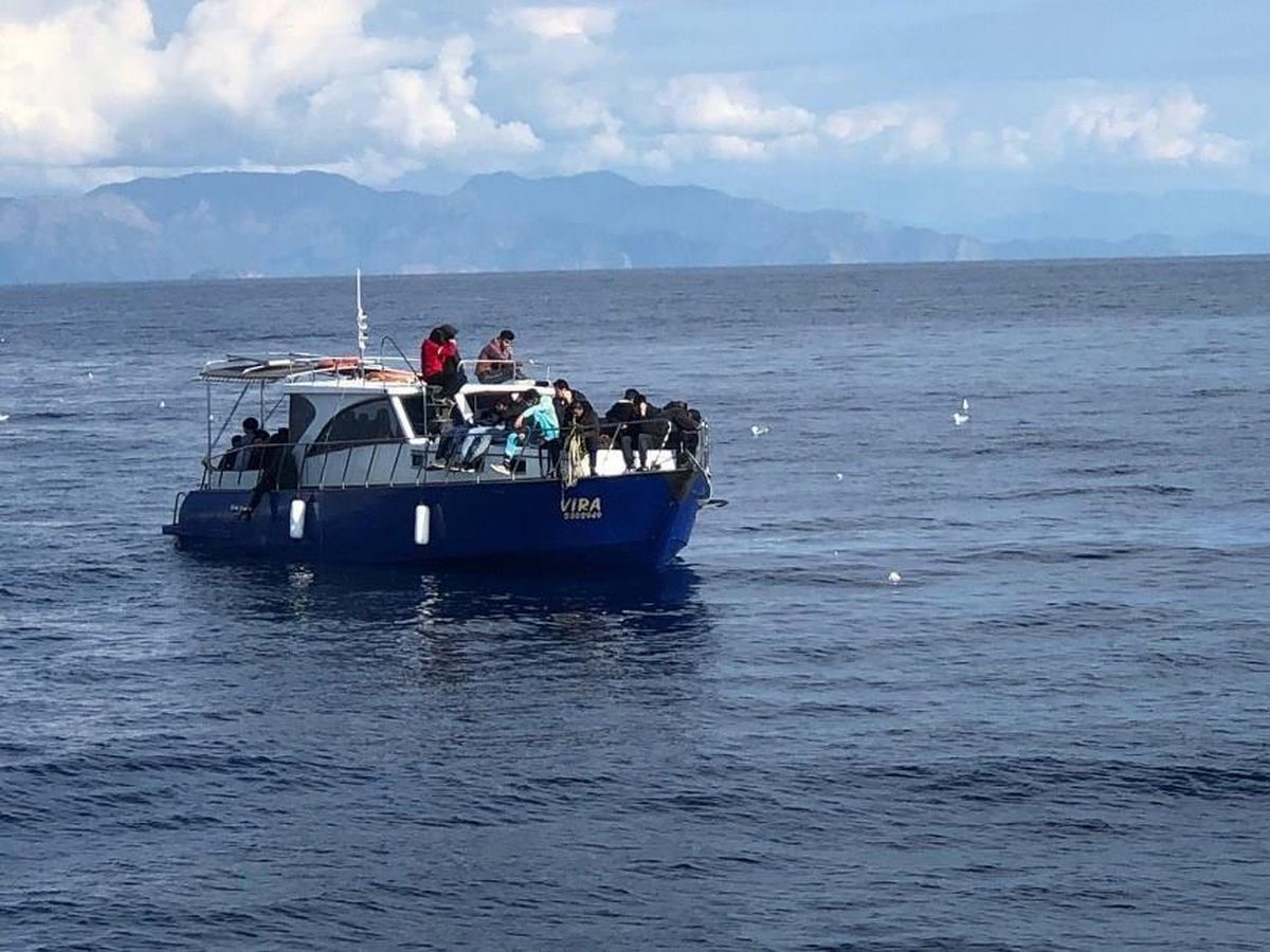 Muğla\'da 48 düzensiz göçmen kurtarıldı