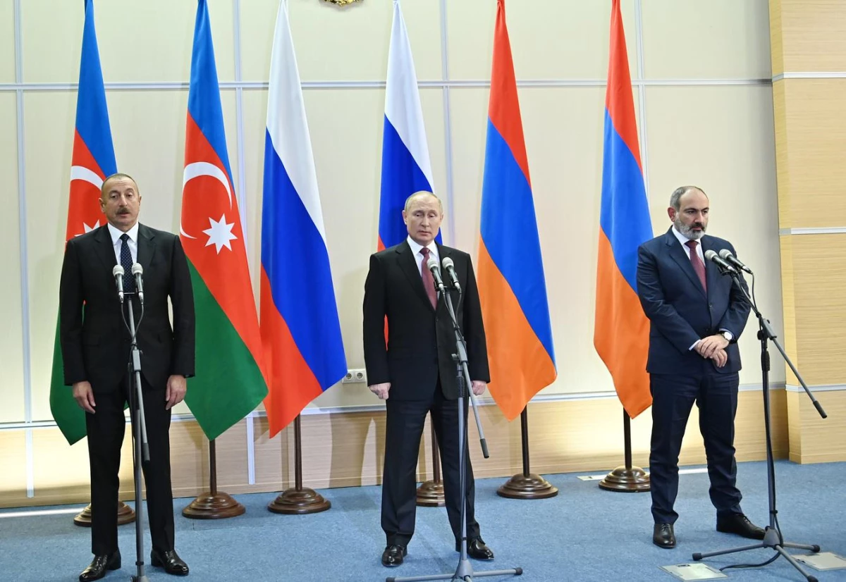 Putin, Aliyev ve Paşinyan\'ın Soçi zirvesi sona erdi