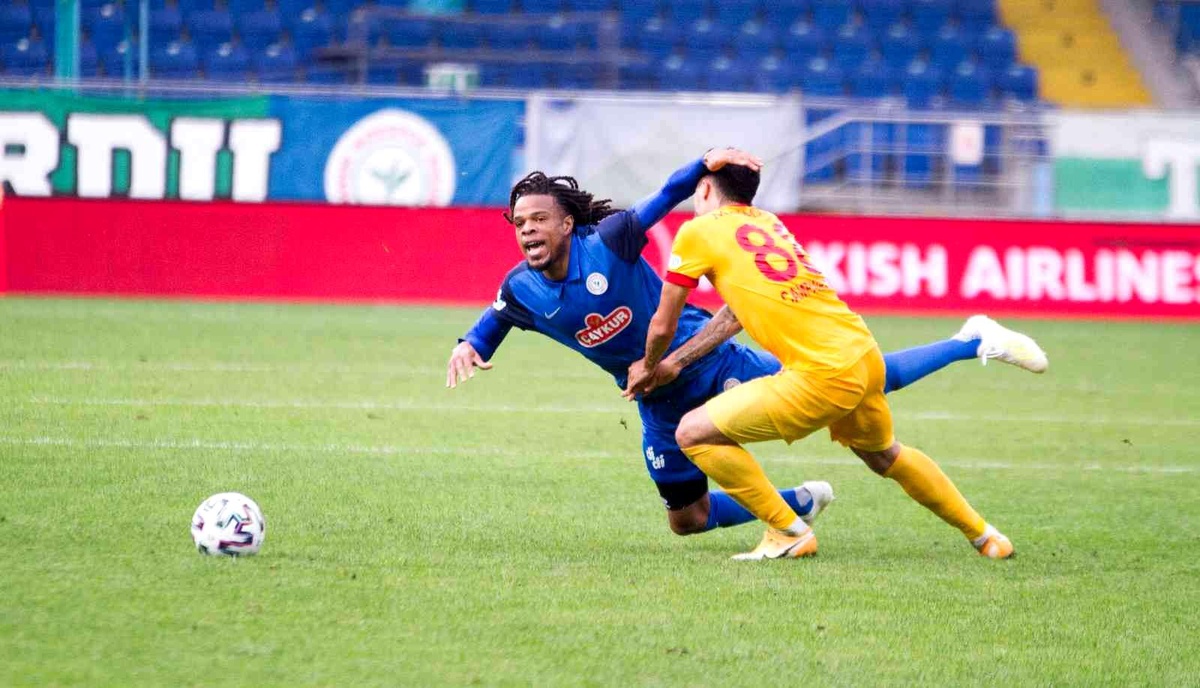 Rizespor ile Kayserispor 25. randevuda