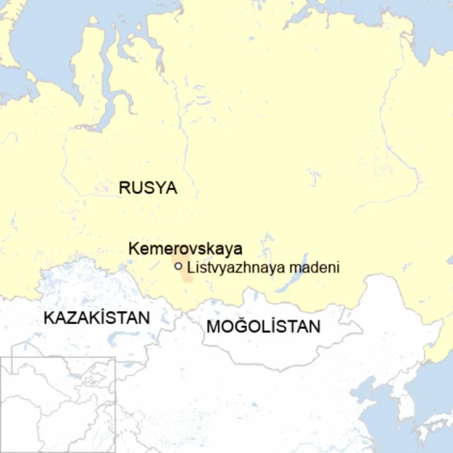 Rusya'daki maden kazasında en az 52 kişi hayatını kaybetti