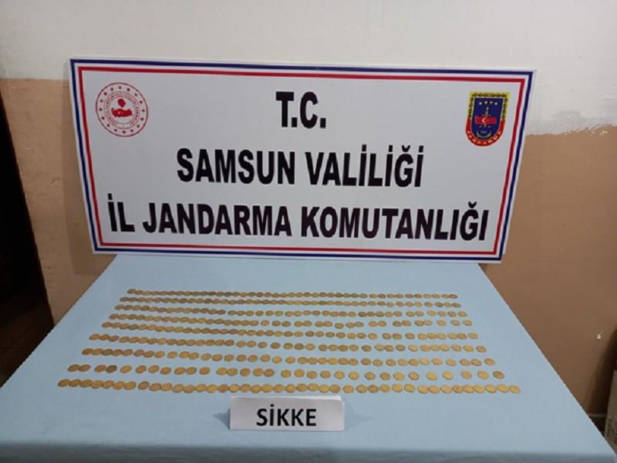 Samsun\'daki tarihi eser operasyonlarında 10 kişi yakalandı