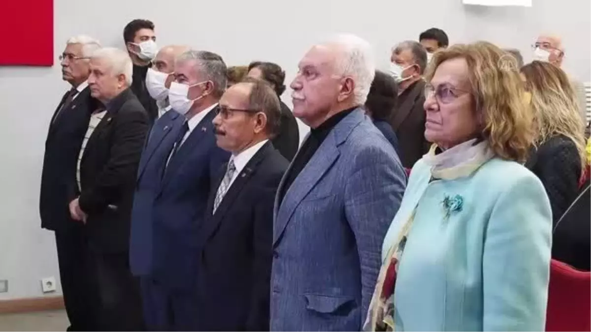 Vatan Partisi Genel Başkanı Perinçek, 'Üretim Devrimi Kurultayı'na katıldı