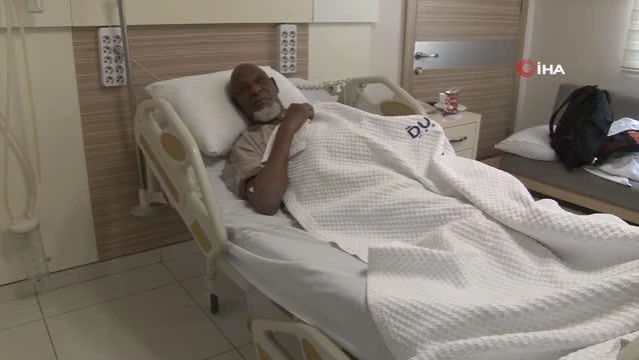 Afrikalı hasta Kayseri'de şifa buldu