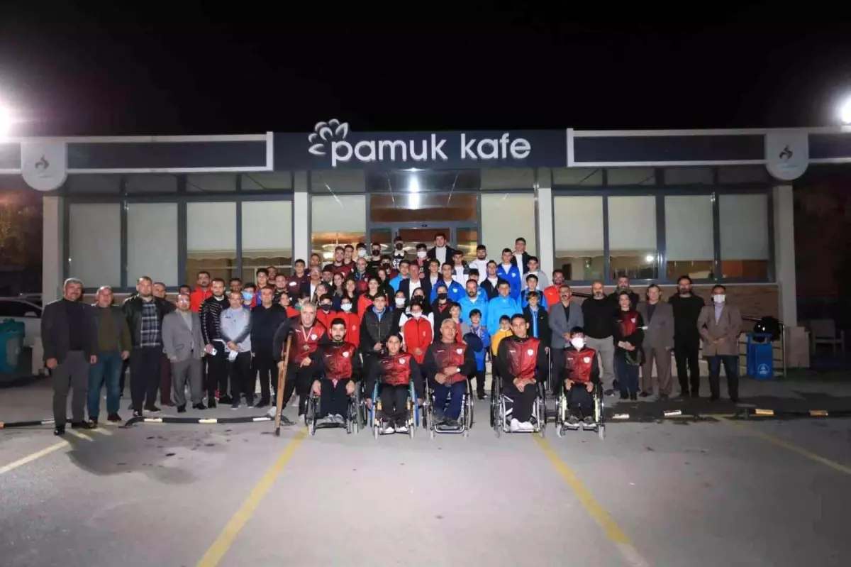 Başkan Örki, Pamukkale Belediyespor ailesini ağırladı