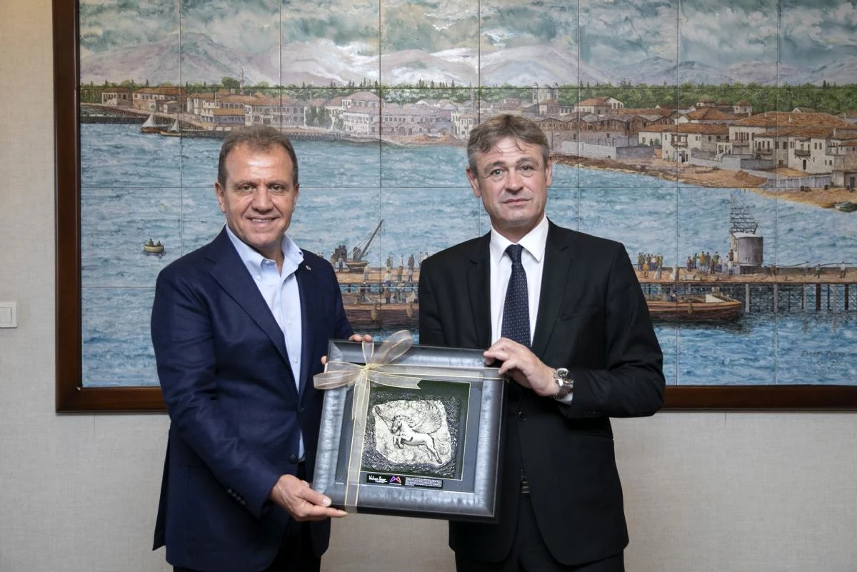 Başkan Seçer, İsviçre\'nin Ankara Büyükelçisi Ruch ile Bir Araya Geldi
