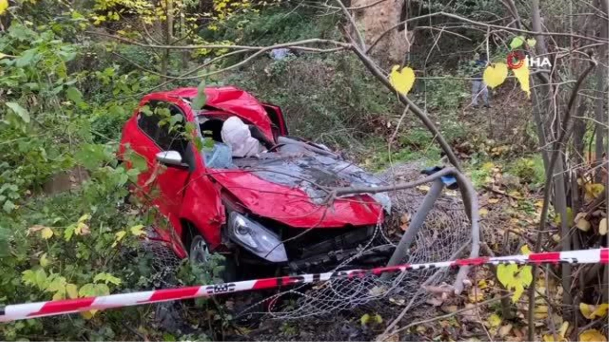 Beykoz\'da aşırı hızlı otomobil ağaçlara çarptı: 1 ölü