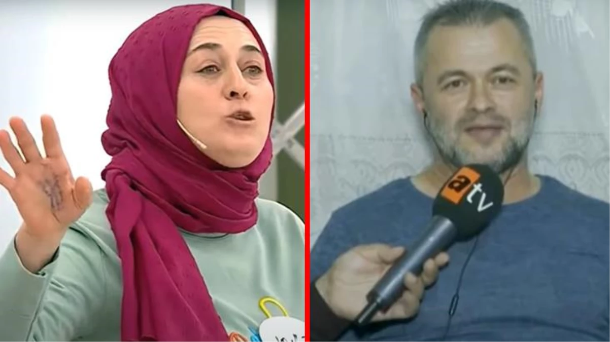 Canlı yayında sinir krizi geçiren kadının kocasından \'reklam\' gibi sözler: Kestane balının diyarı Zonguldak\'tan selamlar