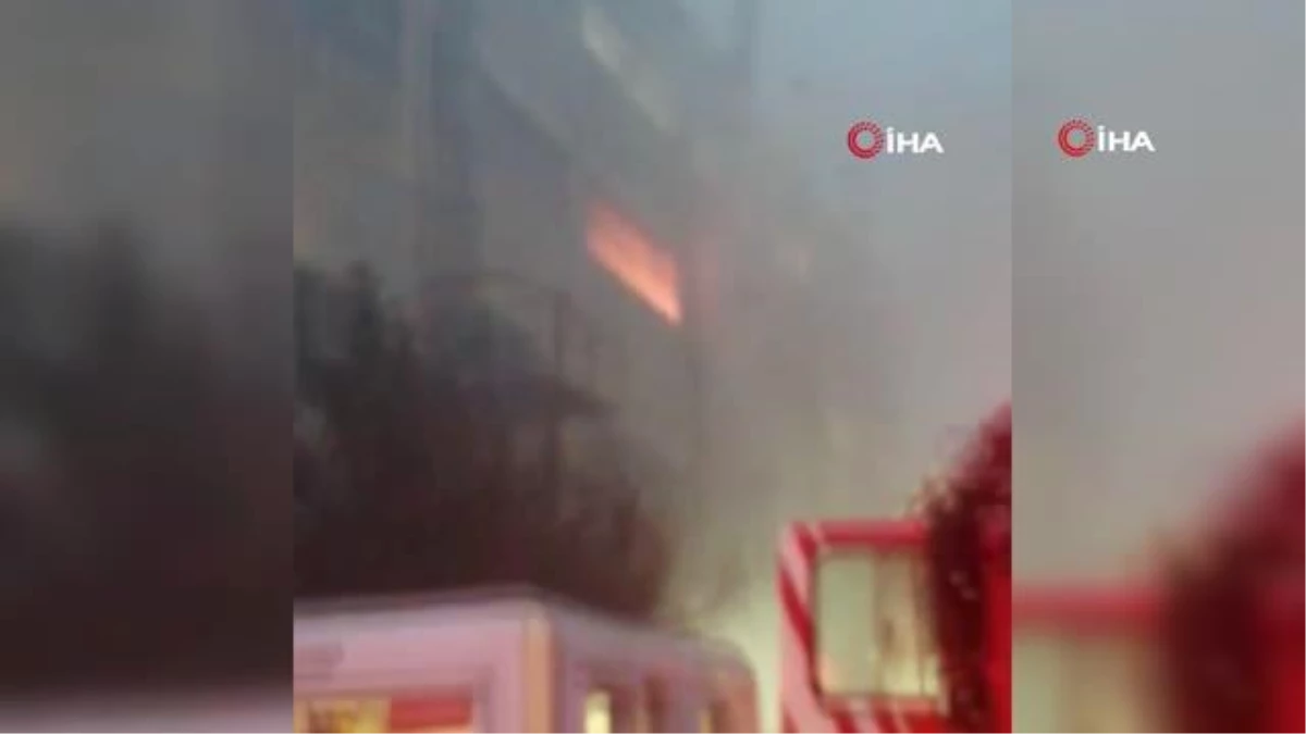 Son dakika haber: Esenyurt\'ta korkutan iş yeri yangını