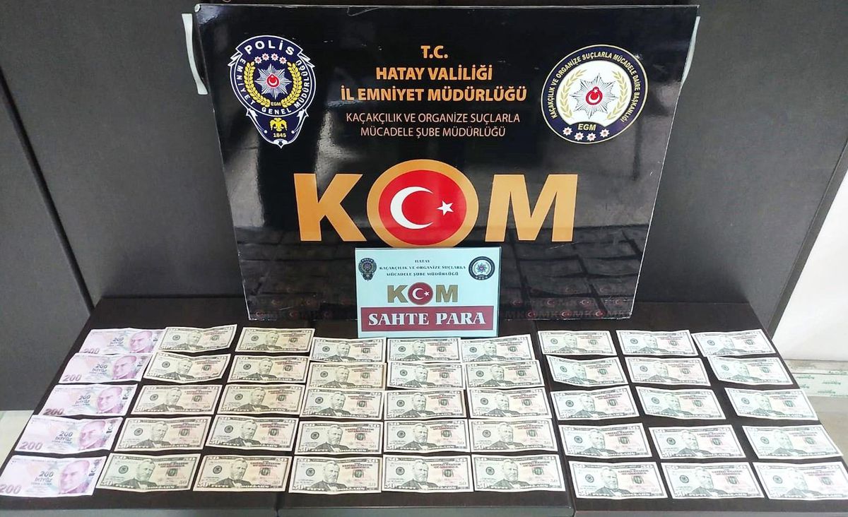 Hatay\'da sahte para operasyonu
