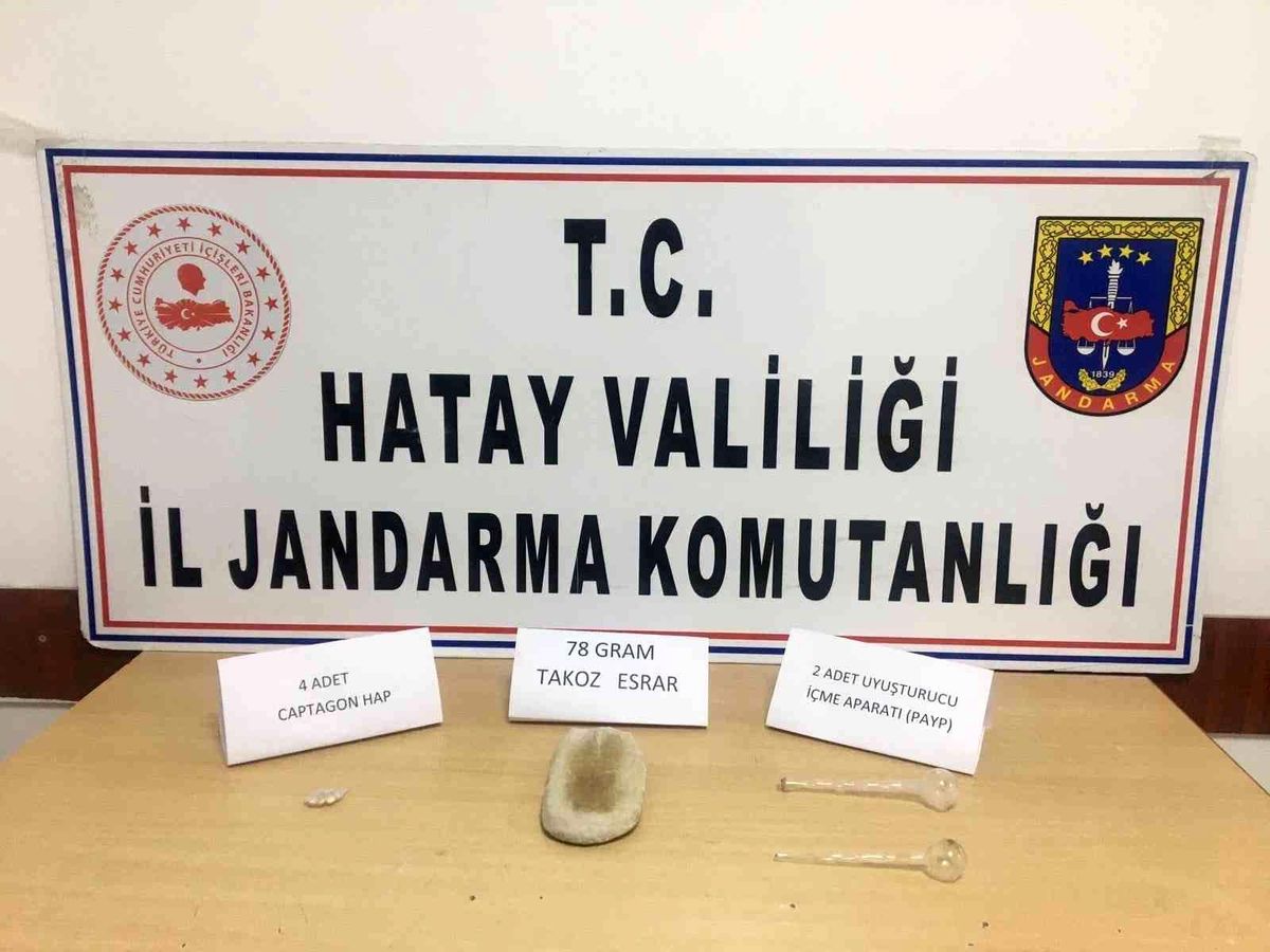 Son dakika haber | Hatay\'da uyuşturucu operasyonu