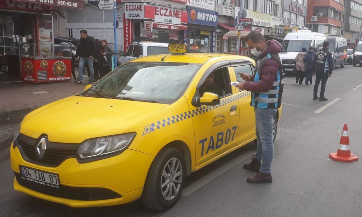 İstanbul\'da taksicilere yönelik denetimler devam ediyor