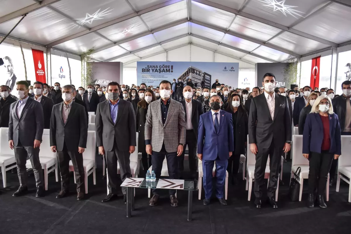 KİPTAŞ Pendik Arkatlı Evleri\'nin temeli atıldı