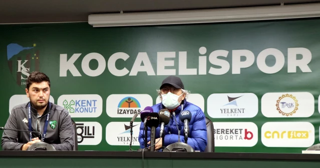 Kocaelispor-Menemenspor maçının ardından