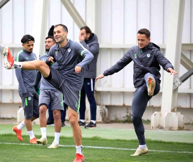 Konyaspor'da, Gaziantep FK maçı hazırlıkları tamamlandı
