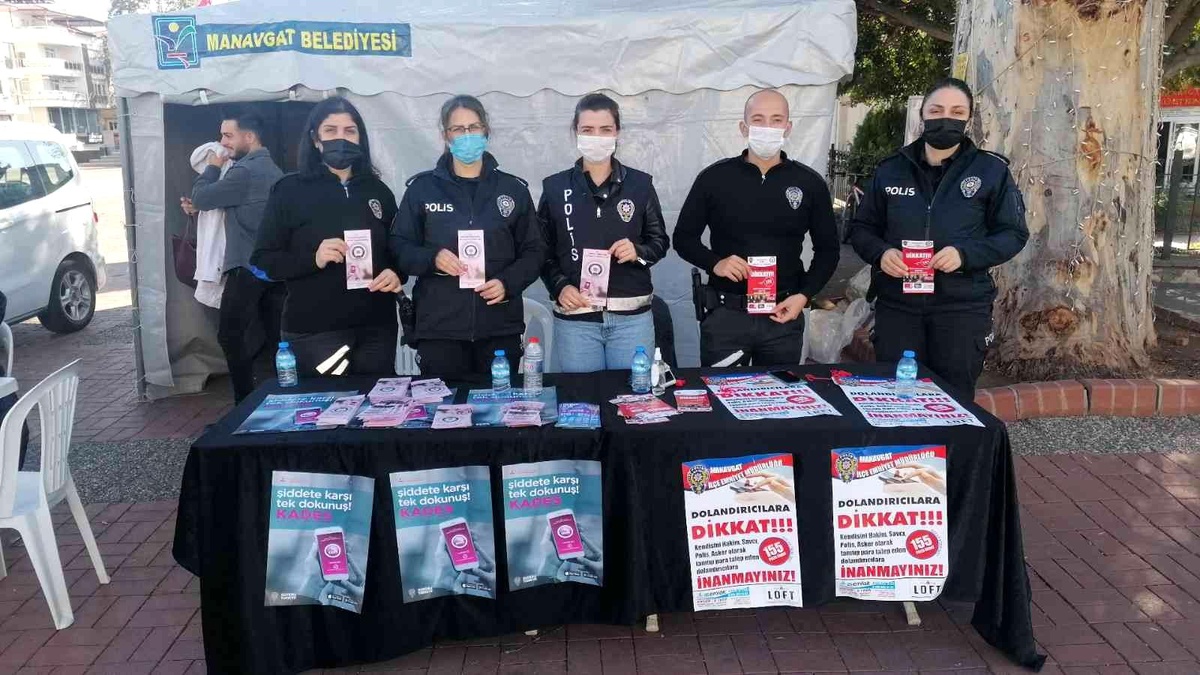Son dakika haberi: Manavgat\'da polisten vatandaşlara broşürlü uyarı
