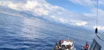 Marmaris'te 48 kaçak göçmen kurtarıldı