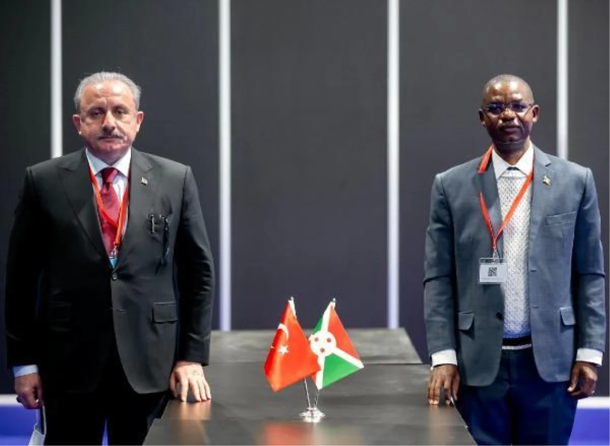TBMM Başkanı Şentop, Burundi Senato Başkanı Sinzohagera ile görüştü
