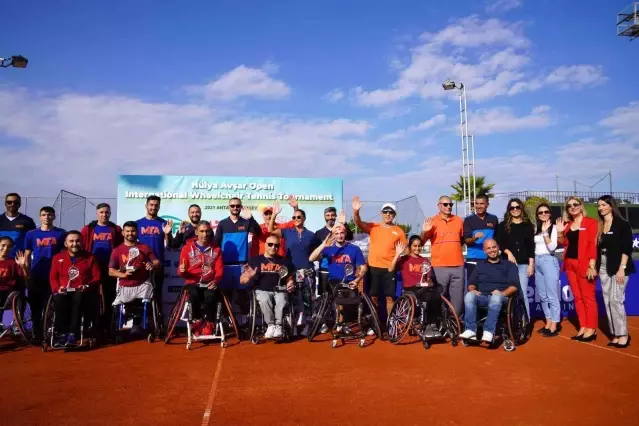 Uluslararası Tekerlekli Sandalye Tenis Hülya Avşar Open Turnuvası sona erdi