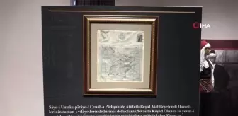 Viyana'da basılan 117 yıllık ipek harita Sivas'ta sergileniyor